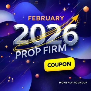 February 2026 Prop Firm Coupon Codes & Discounts – Monthly Roundup