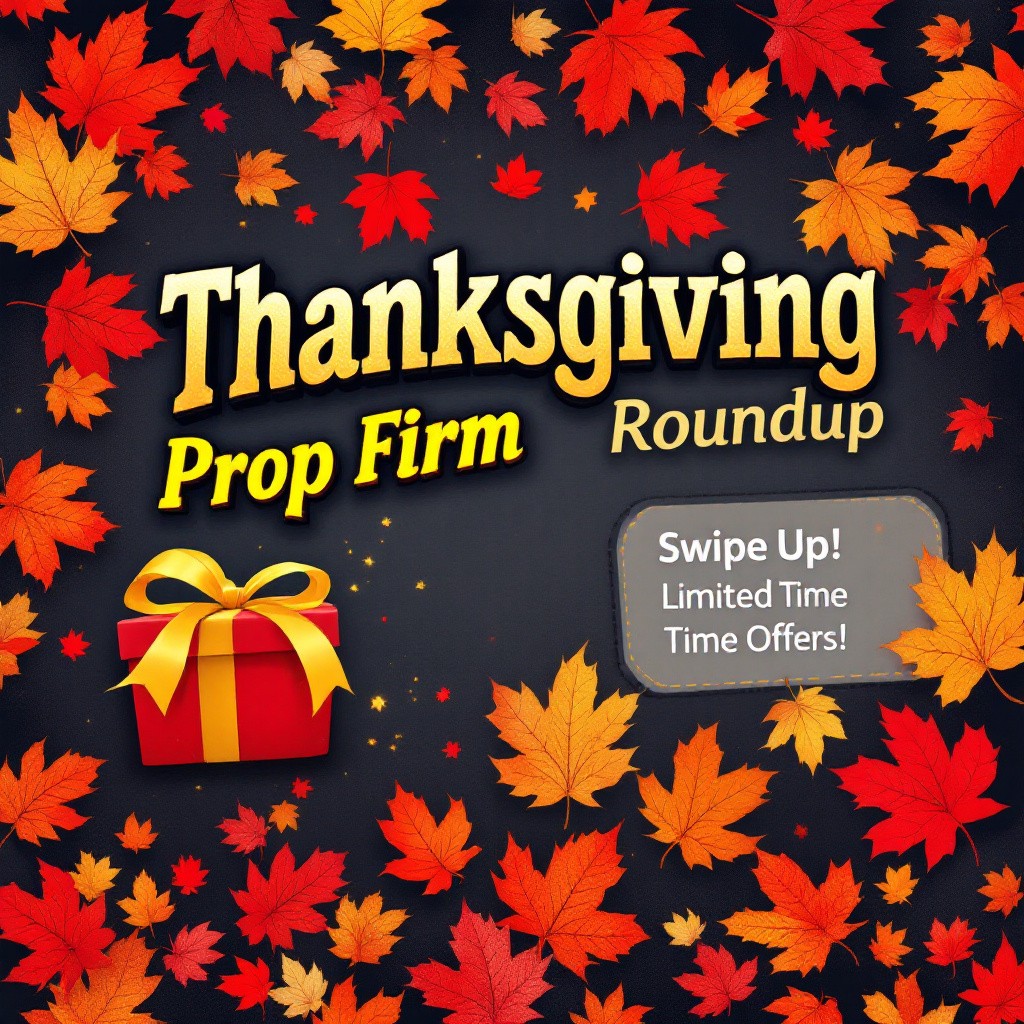Thanksgiving Prop Firm Coupon Codes & Discounts - Roundup